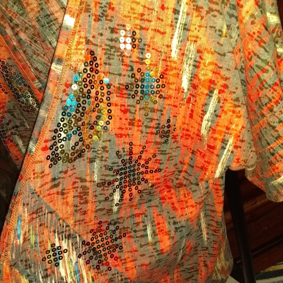 Multi color shrug/cardigan - Picture 5 of 11